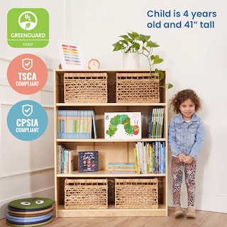 Foto 5 | Librería Clásica Ajustable Bookcase Ecr4kids De 48 Pulgadas - Venta Internacional.