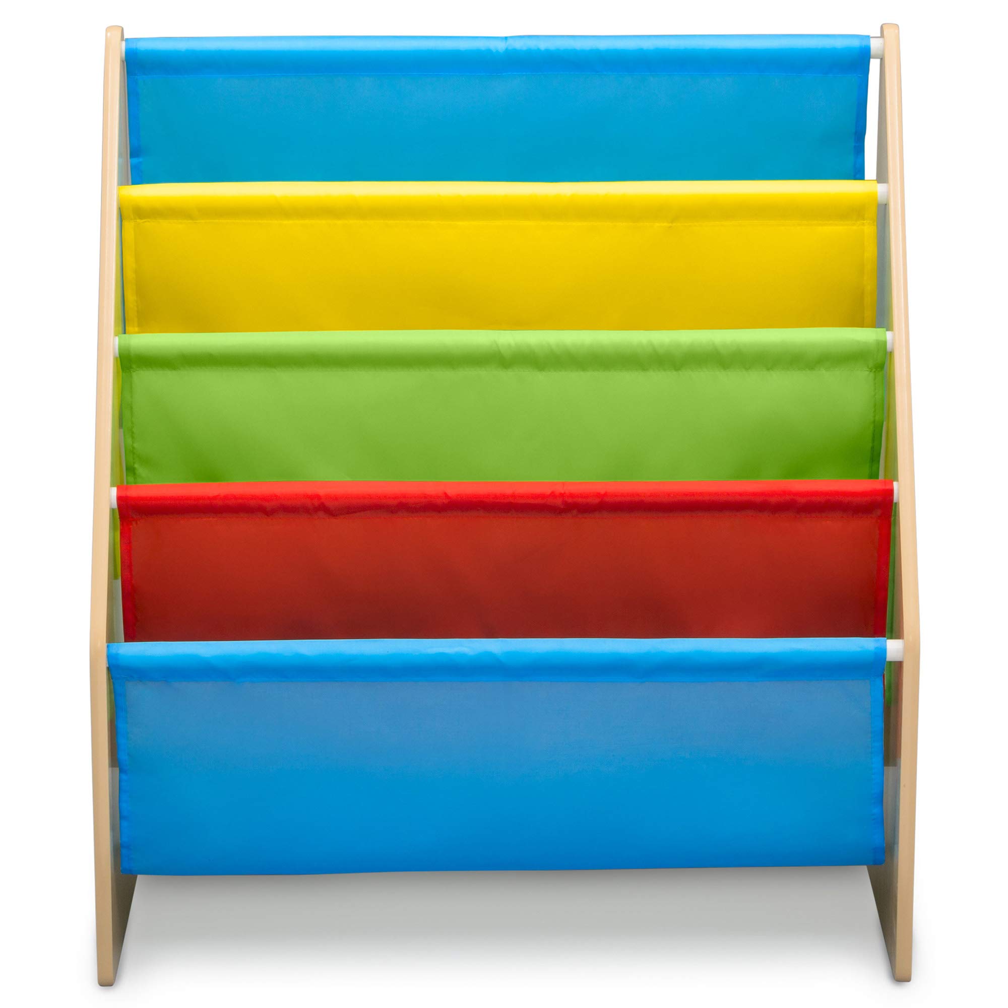 Foto 7 | Estantería Para Libros Delta Children Sling De Madera De 4 Niveles Con Bolsillos - Venta Internacional.