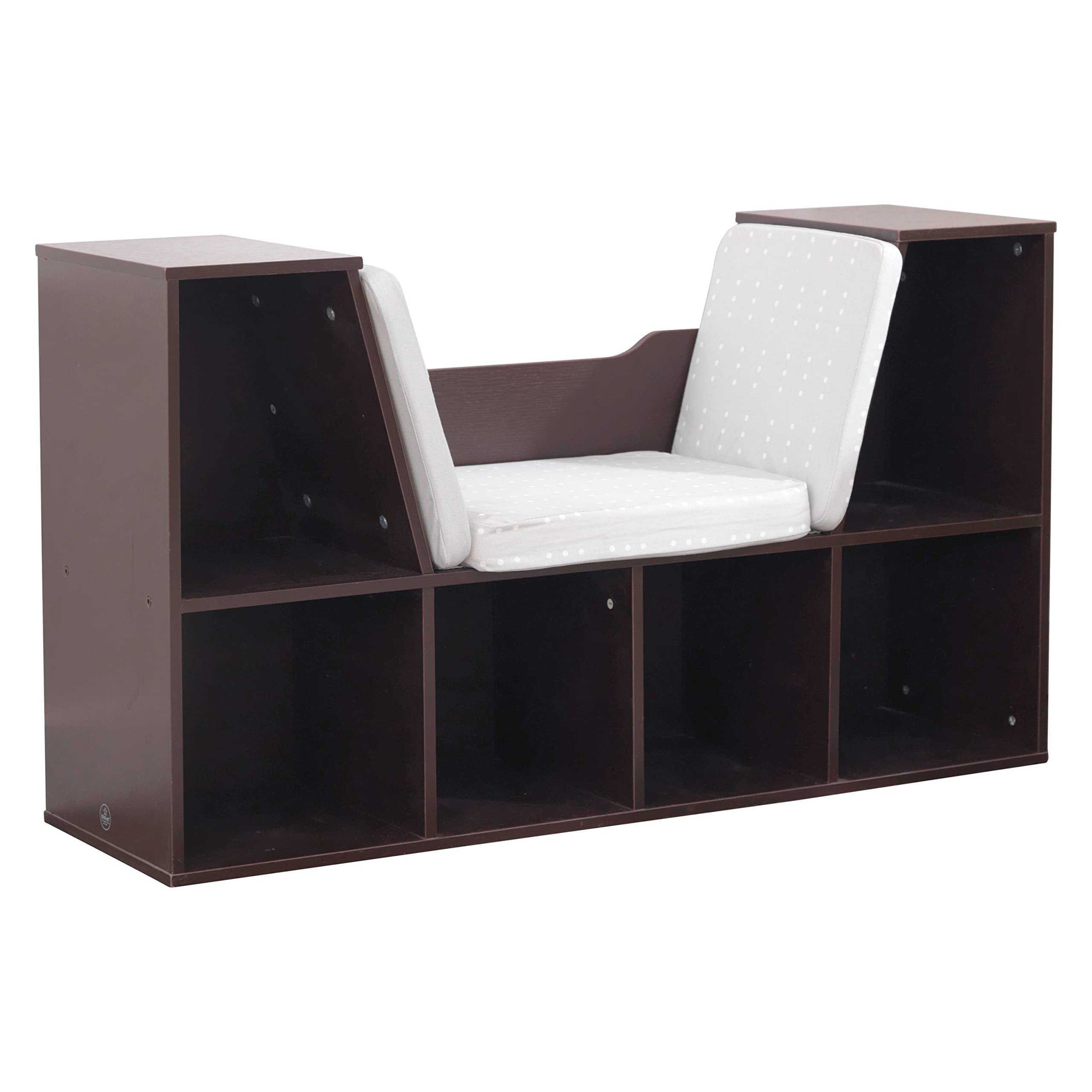 Foto 1 | Librería Kidkraft De Madera Con Rincón De Lectura, 6 Estantes Y Cojín - Venta Internacional.