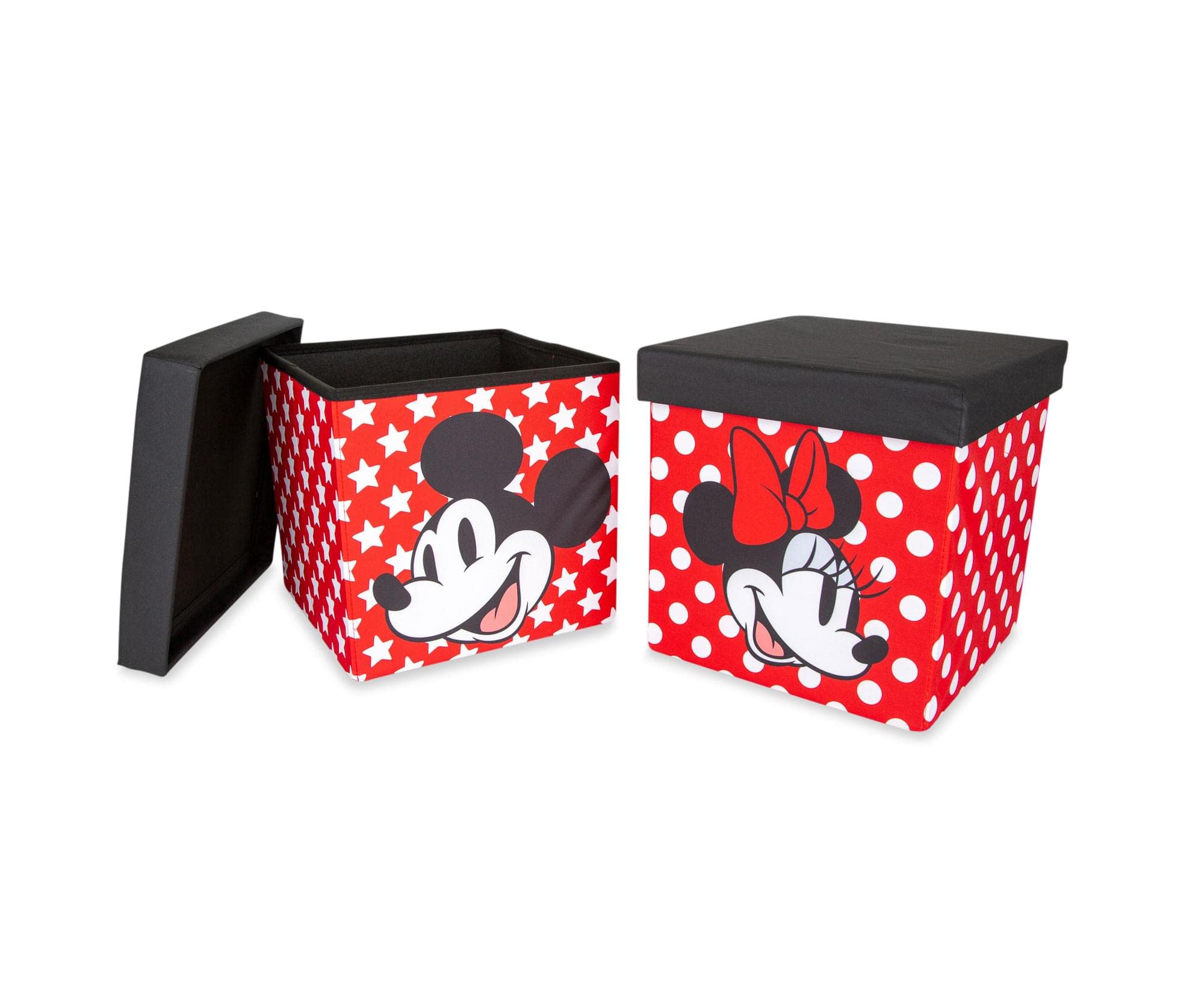 Foto 1 | Organizadores De Cubos Con Diseño De Mickey Y Minnie De Disney  38 Cm - Venta Internacional.