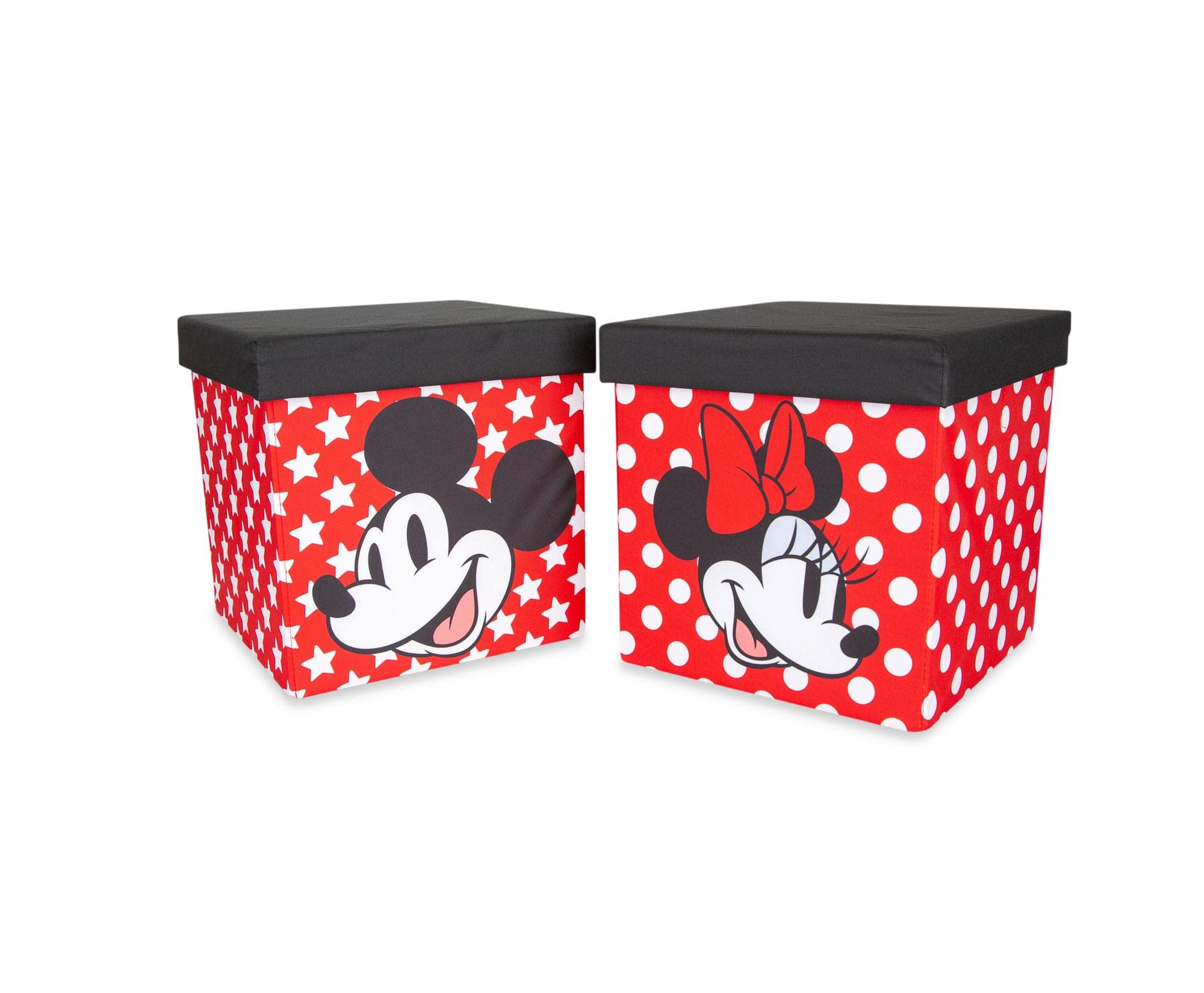 Foto 3 | Organizadores De Cubos Con Diseño De Mickey Y Minnie De Disney  38 Cm - Venta Internacional.