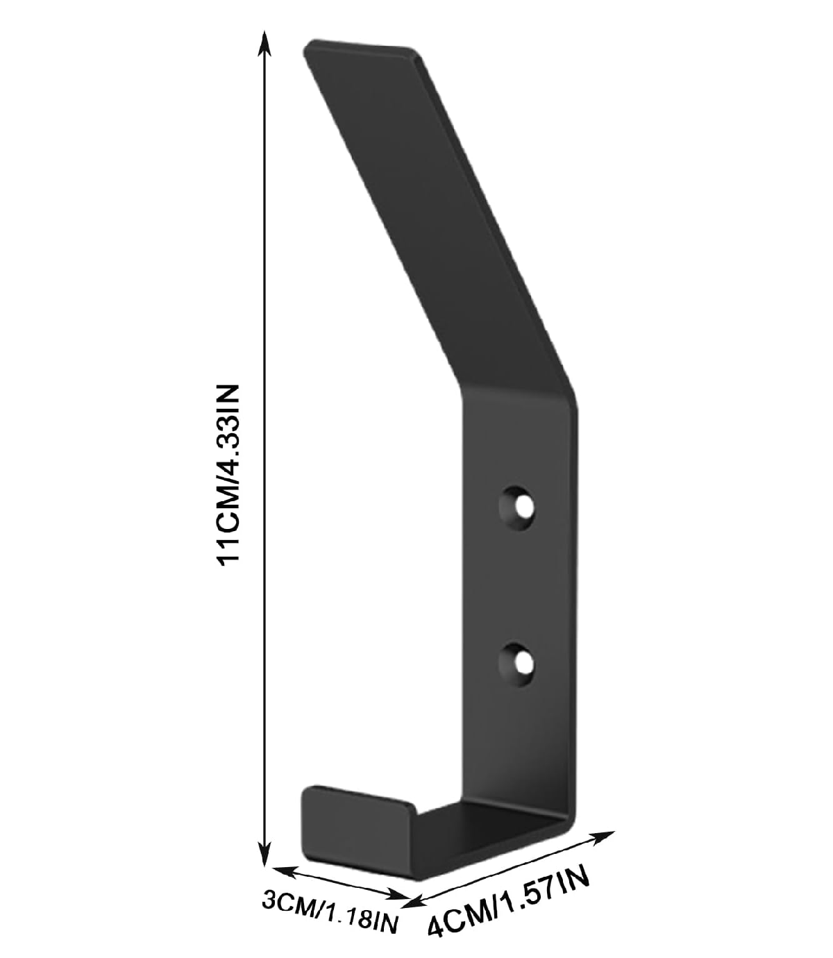 Foto 3 pulgar | Percheros para Ropa de Acero Inoxidable Eo Safe Imports Esi-11528 Negro 4 Piezas