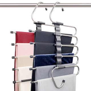 Foto 1 | Ganchos para Pantalones Feerahozer Magic 5 Niveles 2 Piezas -Venta Internacional