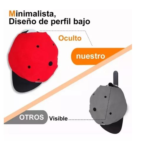 Foto 3 pulgar | 10piezas Organizador De Gorras Percheros