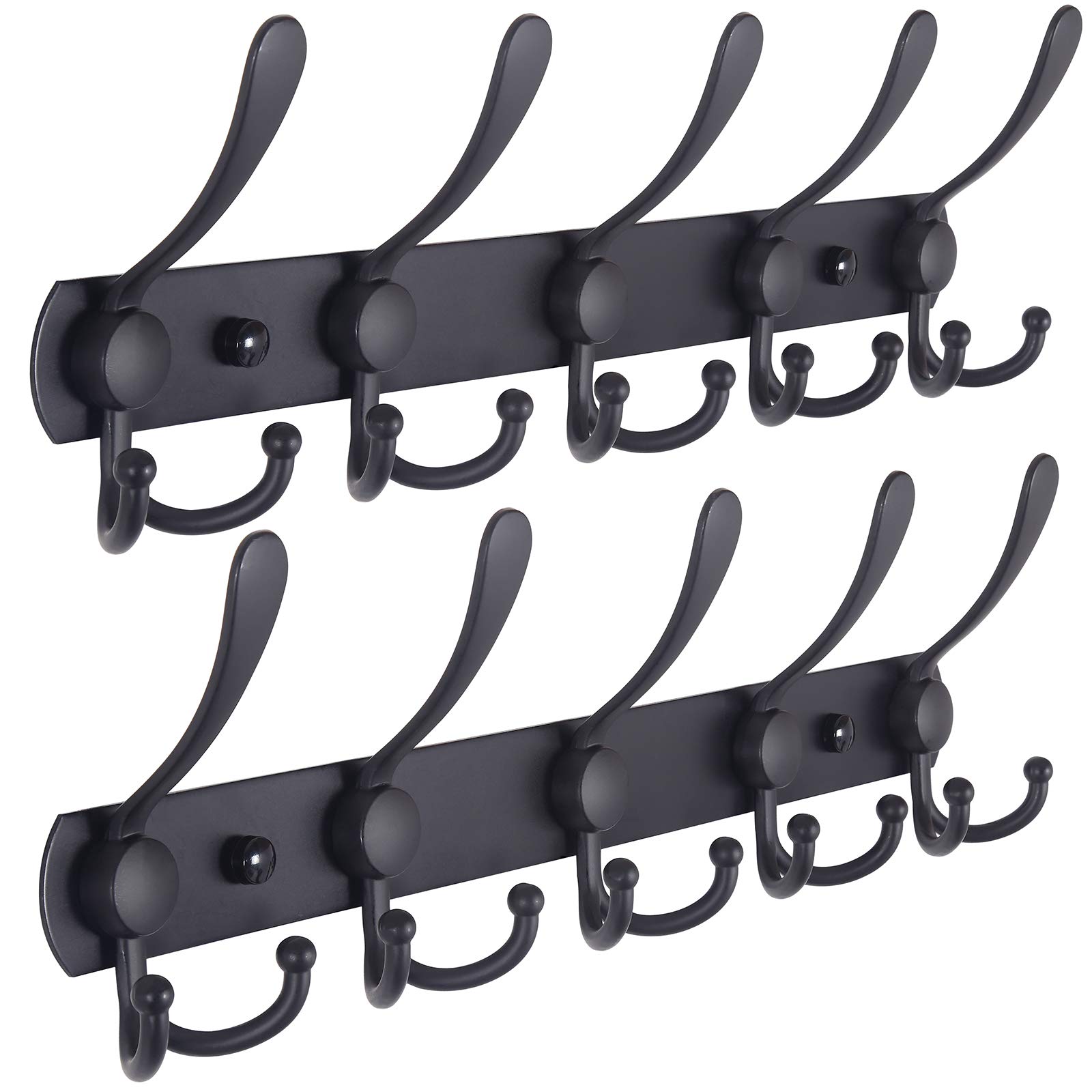 Perchero De Pared Con 5 Ganchos Para Colgar En La Pared De Acero Inoxidable - Venta Internacional