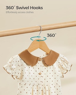 Foto 3 | Ganchos de Madera para Niños Songmics 20 Piezas