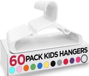 Perchas De Plástico Para Niños Utopia Home, 60 Unidades, 29,2 Cm, Para Armario - Venta Internacional.