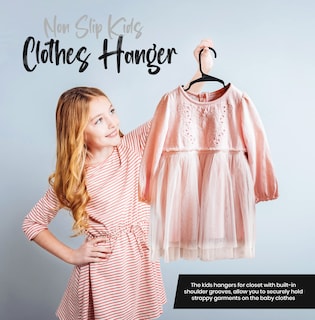 Foto 6 | Kids Hangers Utopia Home, Paquete De 60, Perchas De Plástico Para Bebés De 29,2 Cm - Venta Internacional.