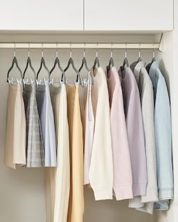 Foto 3 | Juego De 30 Perchas Para Pantalones Songmics De Terciopelo Con Clip Ajustable