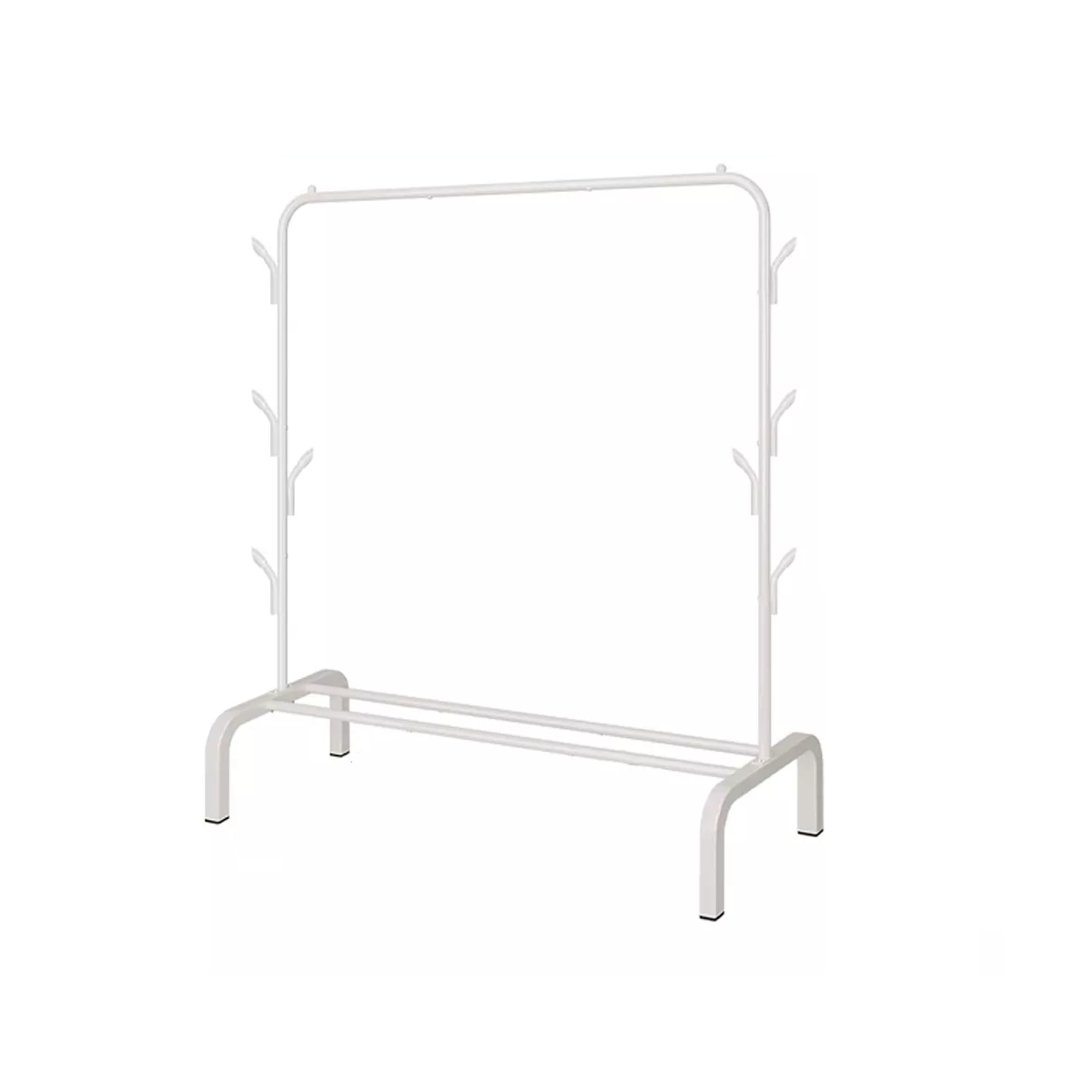 Perchero Rack Armable  Organizador Closet Ganchos Eo Safe Imports  Esi-17511 Blanco