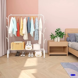 Foto 2 | Perchero Rack Armable Organizador Closet Ganchos Eo Safe Imports Esi-17511 Blanco