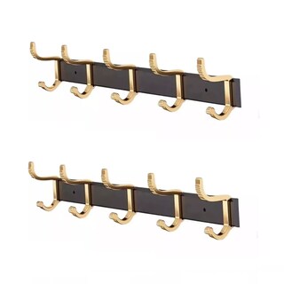 Foto 1 | Percheros Pared Eo Safe Imports ESI-17706 Negro 2 Piezas