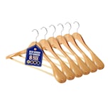 Juego De Perchas Lifemaster De Madera Maciza Para Armario Antideslizante De 8 Piezas - Venta Internacional.