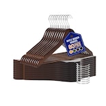 Set De Perchas De Madera Lifemaster Para Armario Antideslizante De 80 Piezas - Venta Internacional.