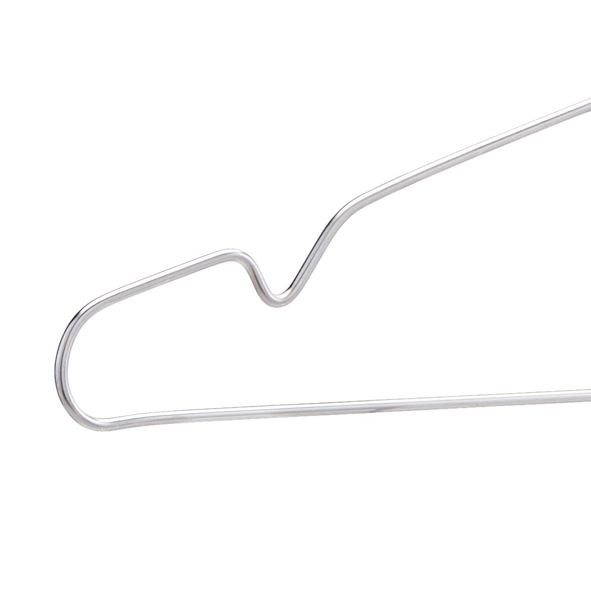 Foto 6 pulgar | Perchas De Ropa Amazon Basics De Acero Inoxidable, Paquete De 50 - Venta Internacional.