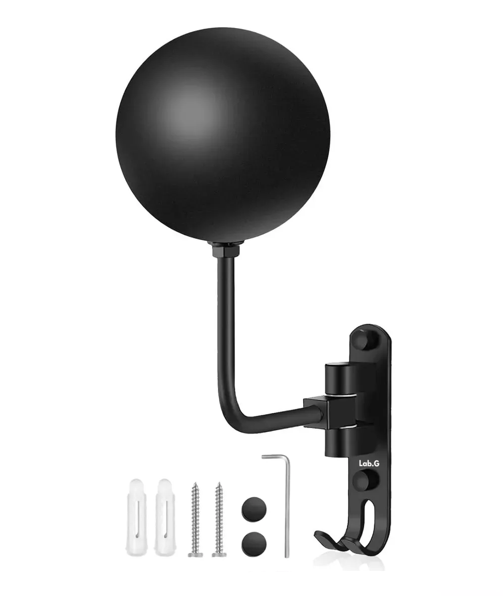 Foto 3 pulgar | Soporte Para Casco Motocicleta Y Guantes, Rotación 180 Grados Negro