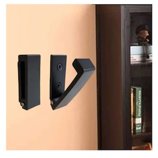 Foto 3 | 10 Perchero Gancho Plegable Colgador Para Gorra Ropa Bolsa Belug, Negro