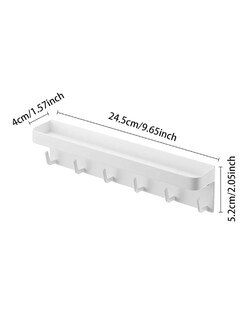 Foto 4 | Portallaves De Pared Blanco + Gratis Termo Güish De Regalo