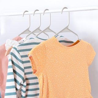 Foto 3 | Perchas De Plástico Simple Deluxe, 50 Unidades, Para Ropa, Color Blanco - Venta Internacional.