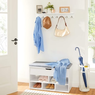Foto 6 | Perchero Songmics de Pared 4 Ganchos - Venta Internacional