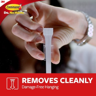 Foto 4 | Tiras Adhesivas Command Small Refill, 20 Tiras Blancas - Venta Internacional.
