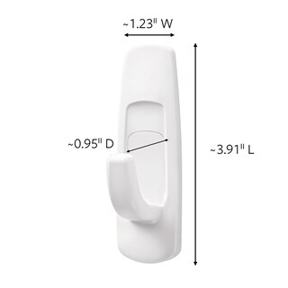 Foto 2 | Utility Hooks Command Large Tiene Capacidad Para 14 Ganchos Con 16 Tiras De 2,27 Kg - Venta Internacional.