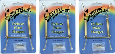 Foto 1 | Colgadores Para Expositores Creative Hobbies Deluxe Gold, Paquete De 3 - Venta Internacional.