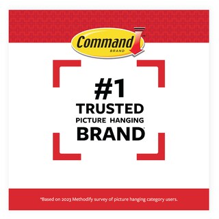 Foto 6 | Tiras Para Colgar Cuadros Command, 6,8 Kg, 14 Pares, Color Blanco - Venta Internacional.