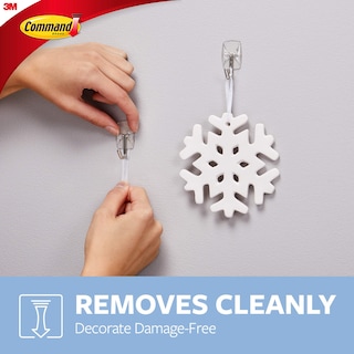 Foto 5 | Ganchos De Pared 3m Command, Pequeños, De Alambre Transparente, Con 10 Ganchos - Venta Internacional.