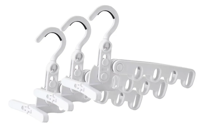 Foto 1 | Juego De 3 Perchas Plegables Xtellar Para Trajes De Viaje - Portátiles Y Resistentes