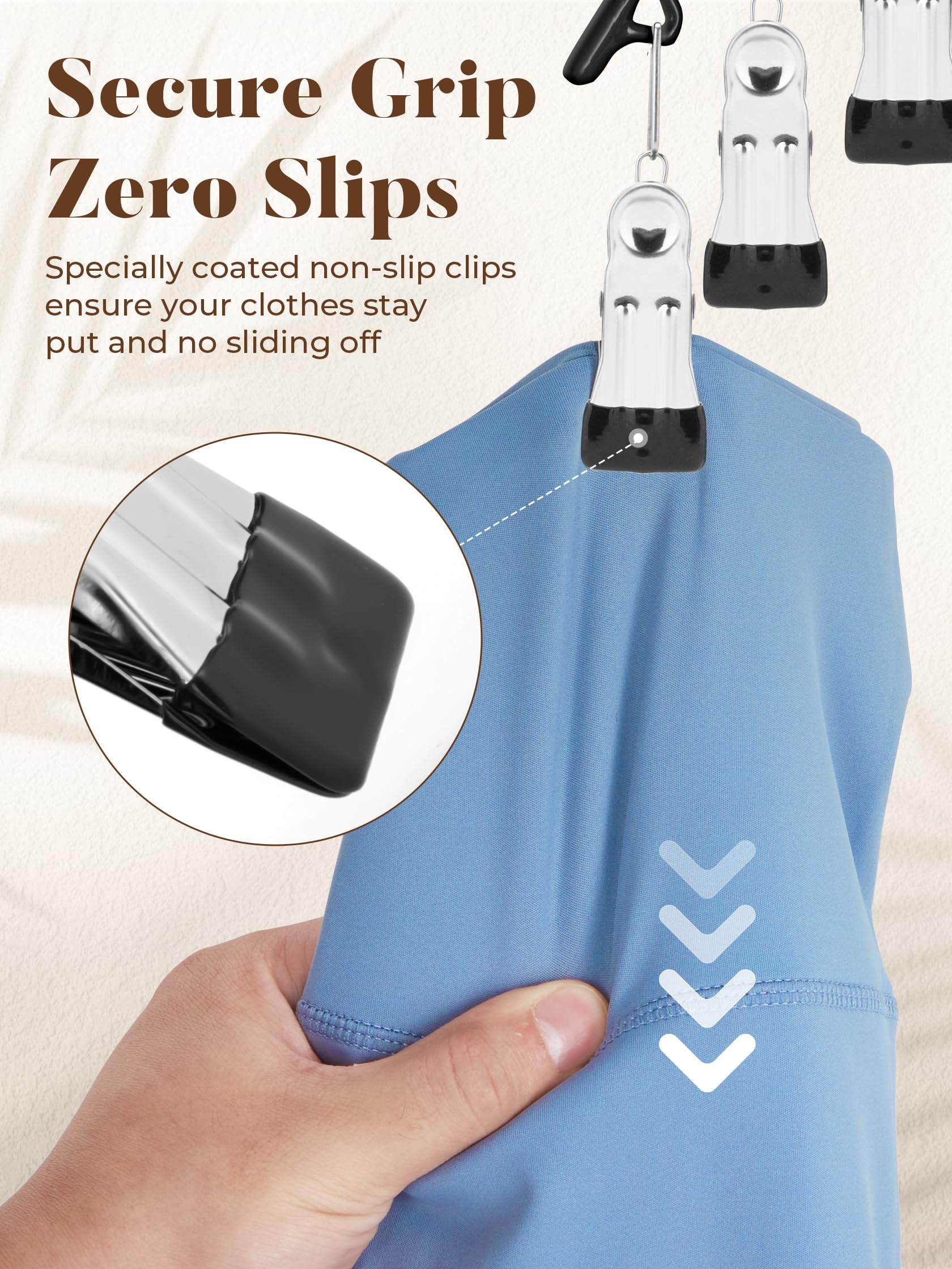 Foto 5 pulgar | Organizador De Leggings House Day Con 10 Clips Para 20 Leggings - Venta Internacional.