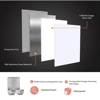 Foto 5 | Estante Para Afeitadora Acero Inoxidable 304 Para Hombre X2 - Venta Internacional.