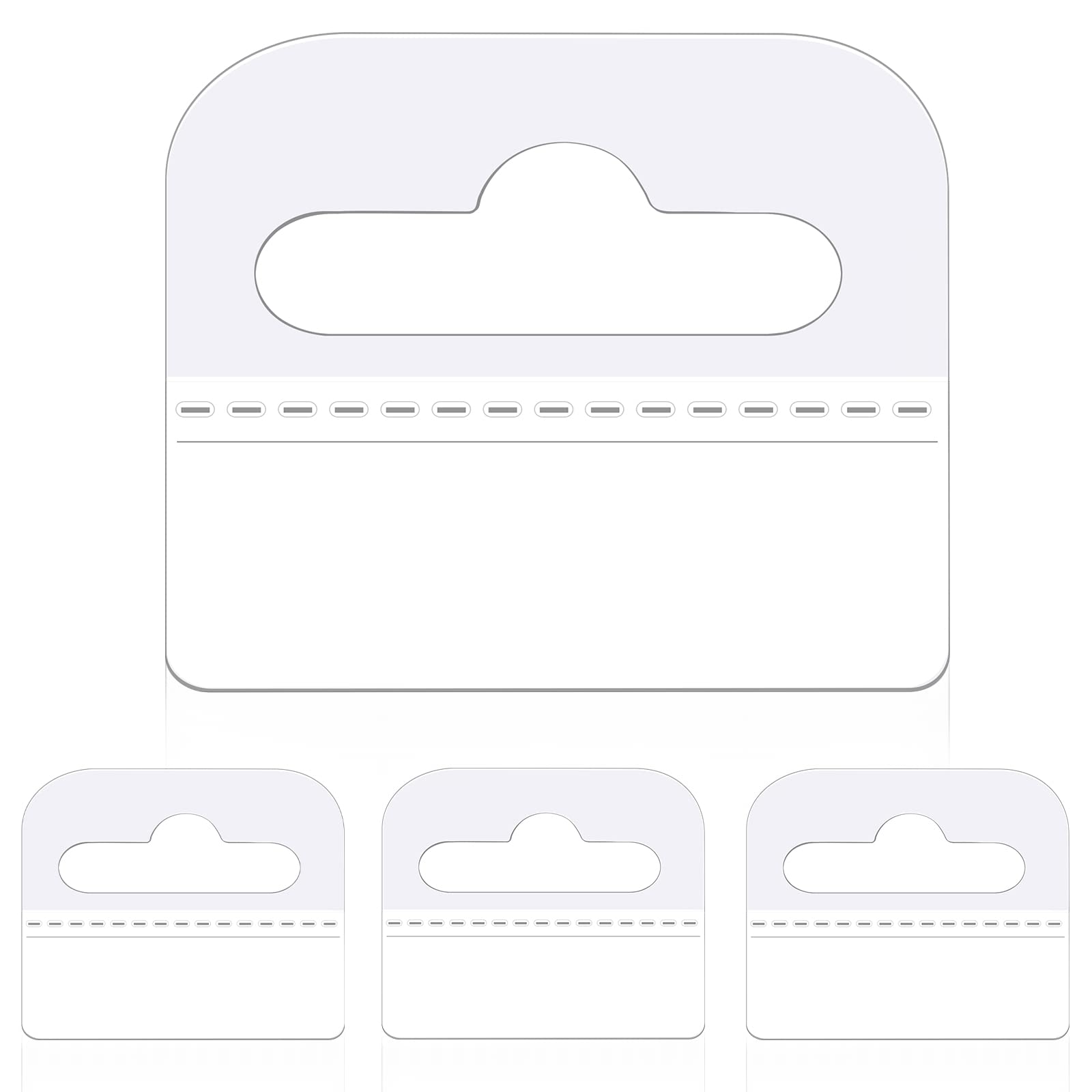 Foto 1 | Hang Tags Blulu  1500 Piezas  Transparentes  Autoadhesivas - Venta Internacional.