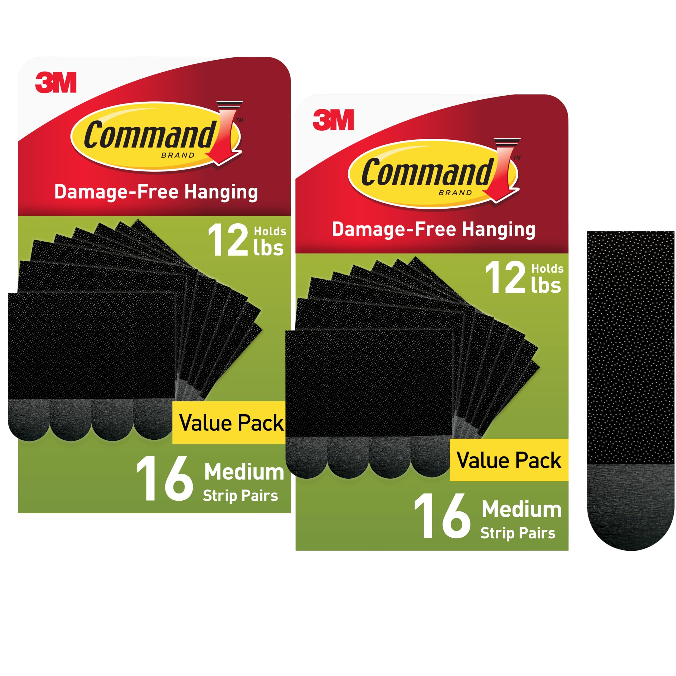 Foto 1 | Tiras Para Colgar Cuadros 3m Command  4 5 Kg  Color Negro Mediano  Paquete De 10 - Venta Internacional.