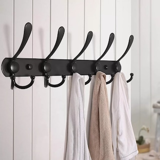 Foto 2 | Gancho Perchero Pared , Set 2 Pzzas Acero Inox Eo Safe Imports Esi-15007 Negro