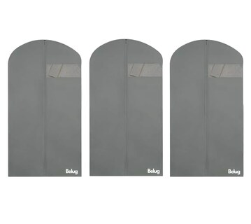 Foto 1 | Set Kit 3 Porta-traje Funda + 2 Porta-zapatos +1 Quita Pelusas, Belug Gris