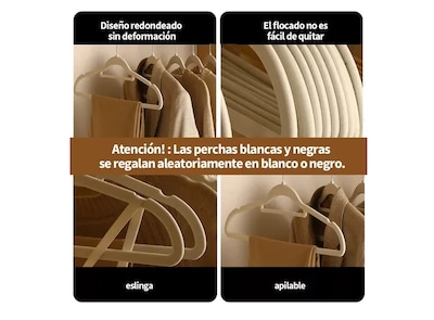 Foto 4 | Xtellar Eleva Tu Armario - Set De 8 Portatrajes De Lujo 60x100 Para Vestidos Sacos Y Camisas