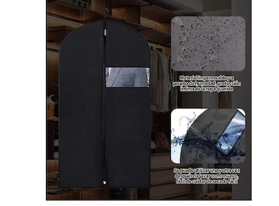 Foto 5 | Xtellar Eleva Tu Armario - Set De 8 Portatrajes De Lujo 60x100 Para Vestidos Sacos Y Camisas