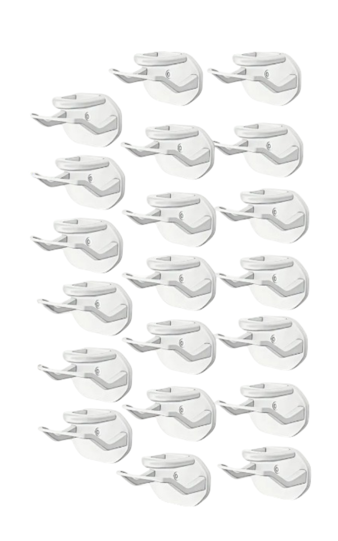 Foto 2 pulgar | Organizador Xtellar De Gorras Y Sombreros Versátil Y Elegante  Kit De 20 Ganchos Percheros