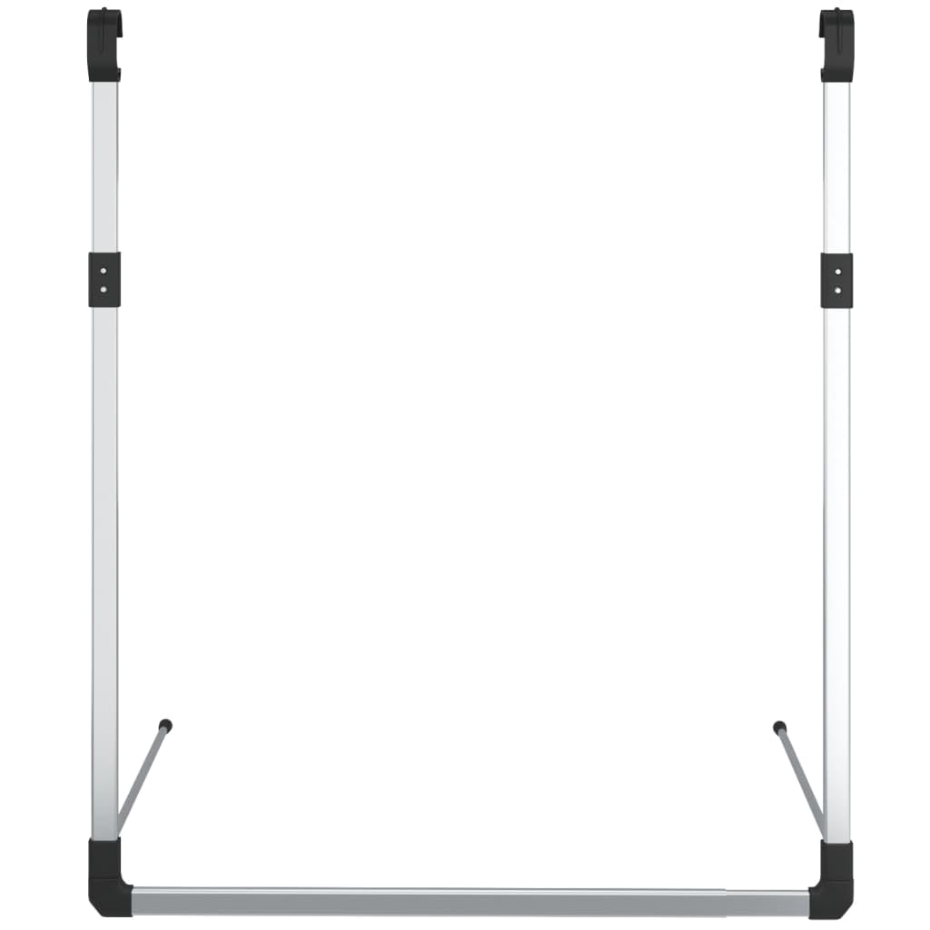 Foto 4 pulgar | Barra Telescópica Organizadora de Armario VidaXL de Aluminio Plateado - Venta Internacional