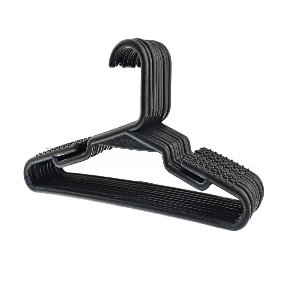Foto 3 pulgar | Ganchos Infantil Ropa Niñ@s 100 Pz Negro