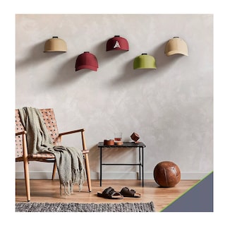Foto 4 | Gancho Organizador de Gorra para Pared Belug color Negro 10 Piezas