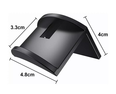 Foto 3 | Gancho Organizador de Gorras para Pared Percheros Belug 10 Pzs color Negro