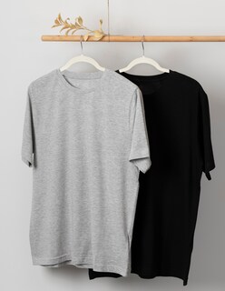 Foto 6 | Ganchos de Terciopelo para Ropa Ag Box 50 Piezas Beige