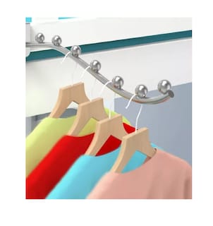 Foto 3 | Gancho Curvo para Colgar Ropa 10 Piezas