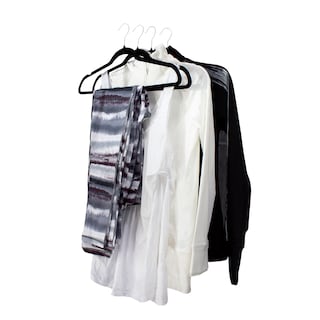 Foto 8 | Ganchos Andromeda Inc Negros para Ropa de Terciopelo 30 Piezas