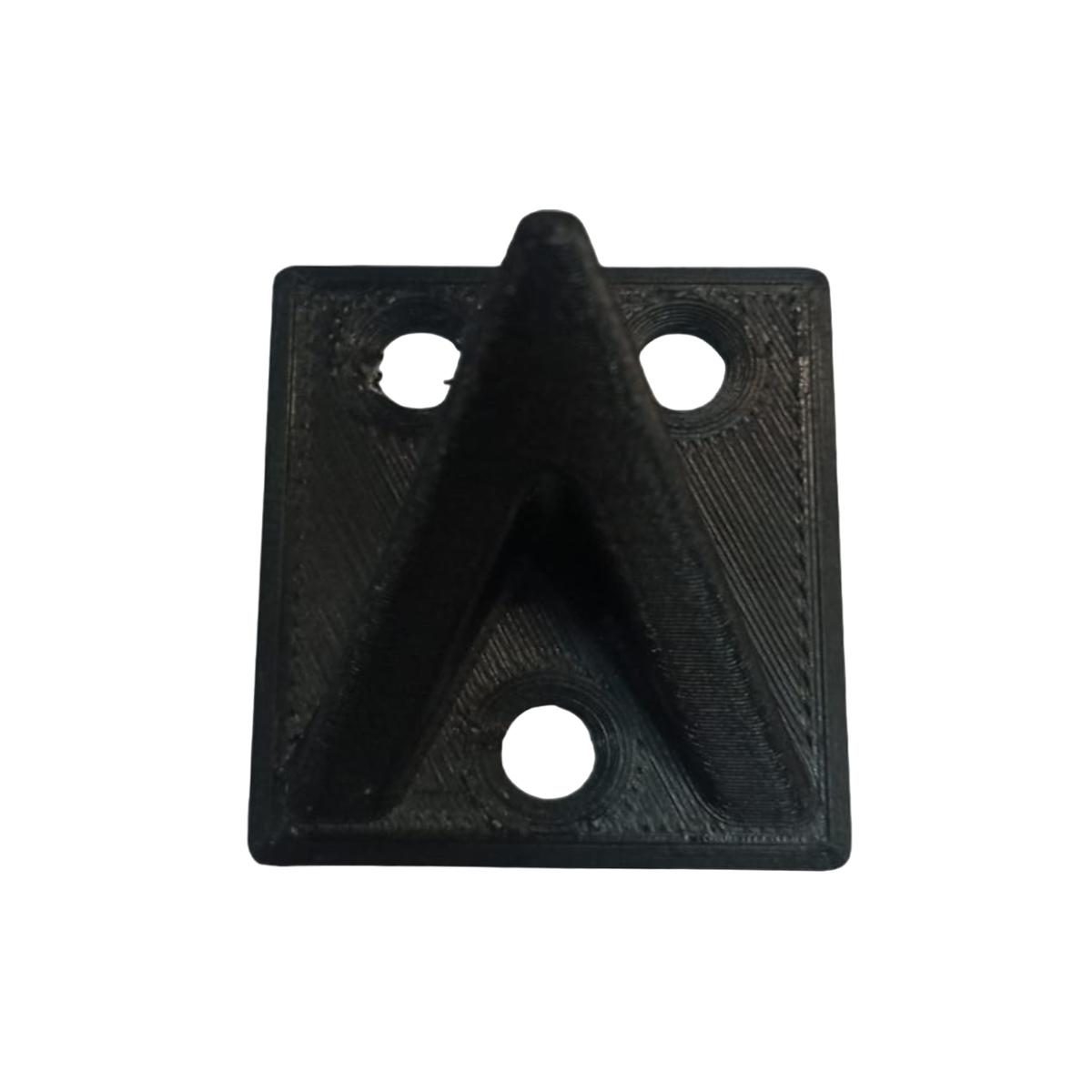 Foto 2 pulgar | Ganchos de Pared para Ropa 3D Art Mxbxg-006 Negro 10 Piezas