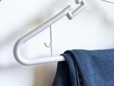 Foto 5 | Ganchos de Ropa Atmos Homeware Blancos 40 Piezas