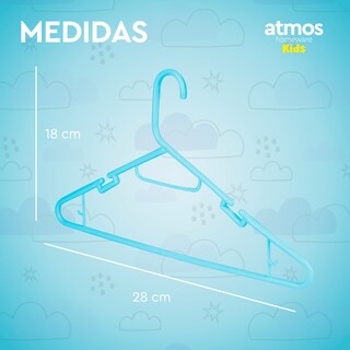 Foto 4 | Ganchos Para Ropa De Niños | Ganchos Para Colgar Ropa De Niño, Niña Y Bebé | Gruesos Y Duraderos | Paquete De 4