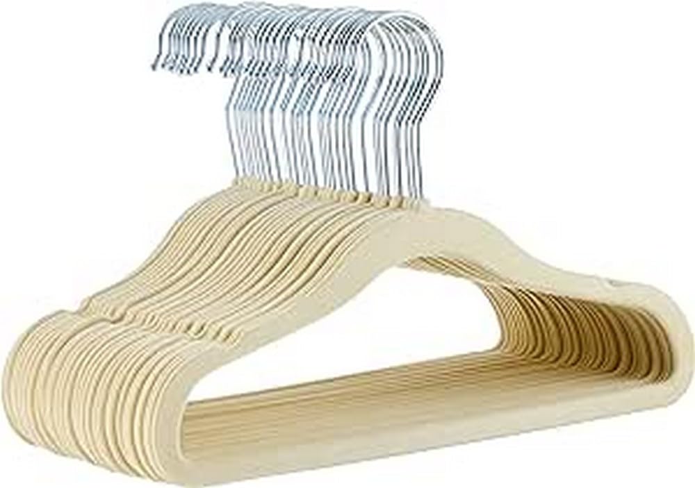 Foto 2 pulgar | Perchas Antideslizantes Amazon Basics De Terciopelo Para Niños, 30 Unidades - Venta Internacional.